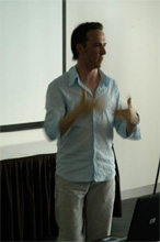 Modern Man seminar: Dan talking about how to attract women and move things forward without rejection
