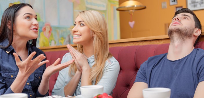 Dating her friend