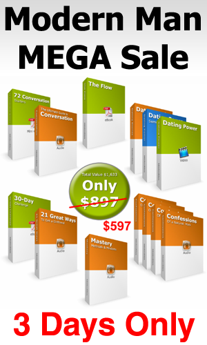 3 Days Only: Every Modern Man product for only $597