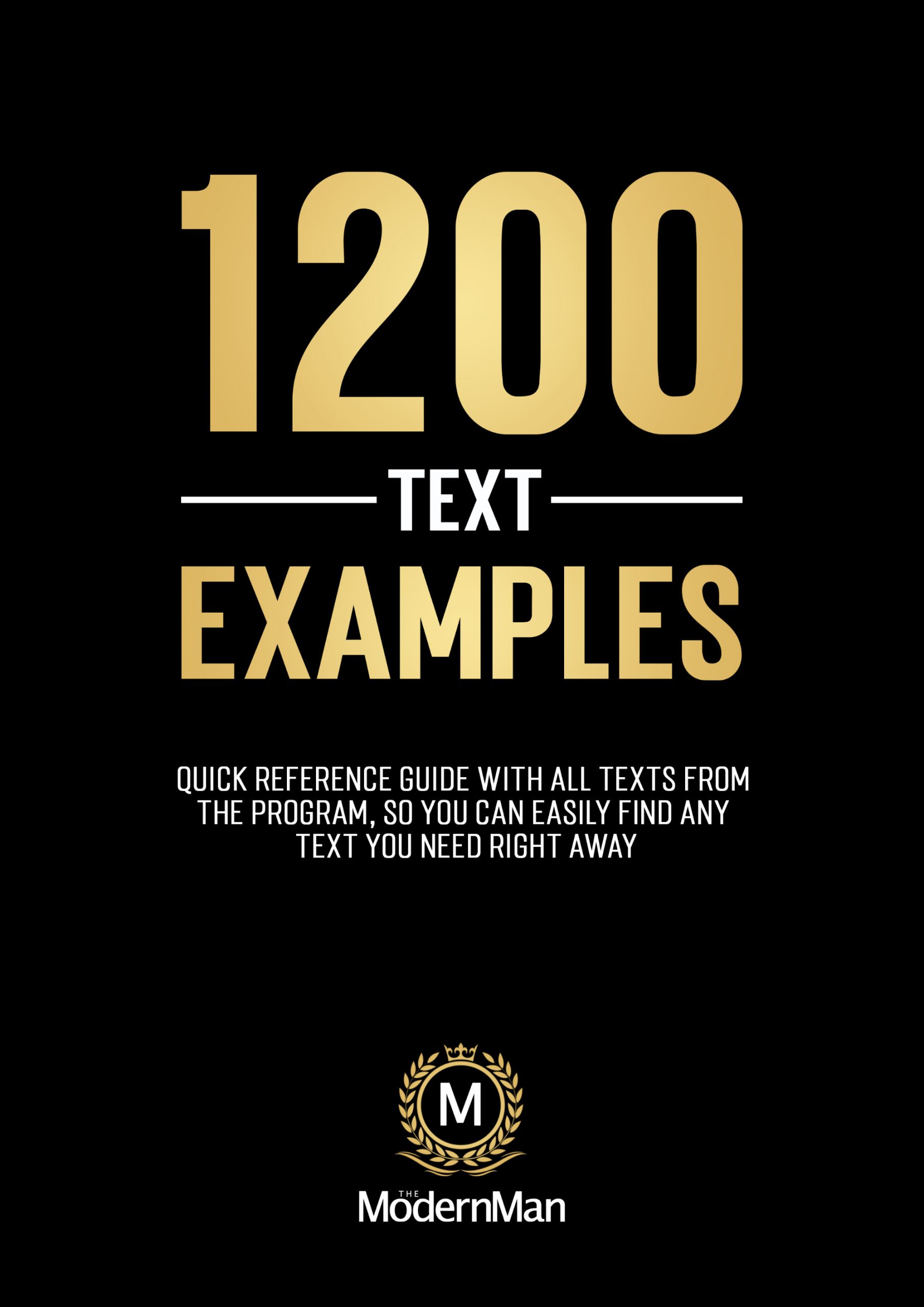 1200 Text Examples by Dan Bacon