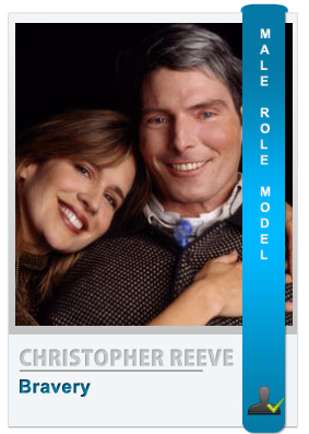 Christopher Reeve: Role model for men