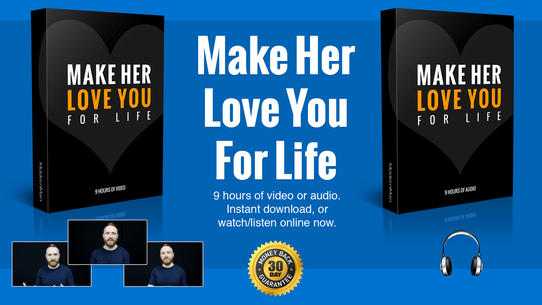 Make Her Love You For Life: Video and Audio Version