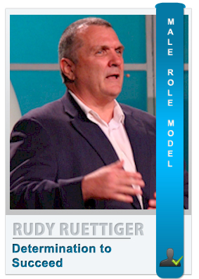 Daniel "Rudy" Ruettiger - Male role model