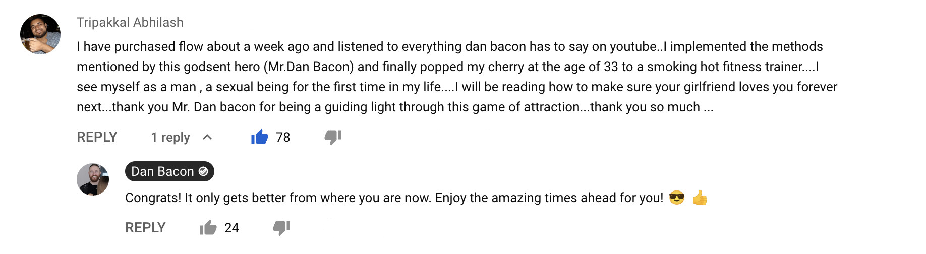 The Flow by Dan Bacon - testimonial