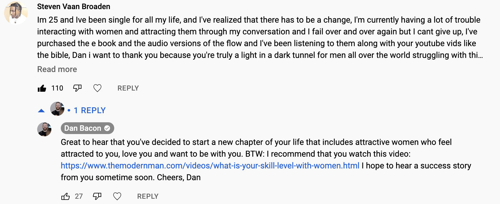 The Flow by Dan Bacon - testimonial