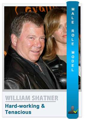 William Shatner: Role model for modern men