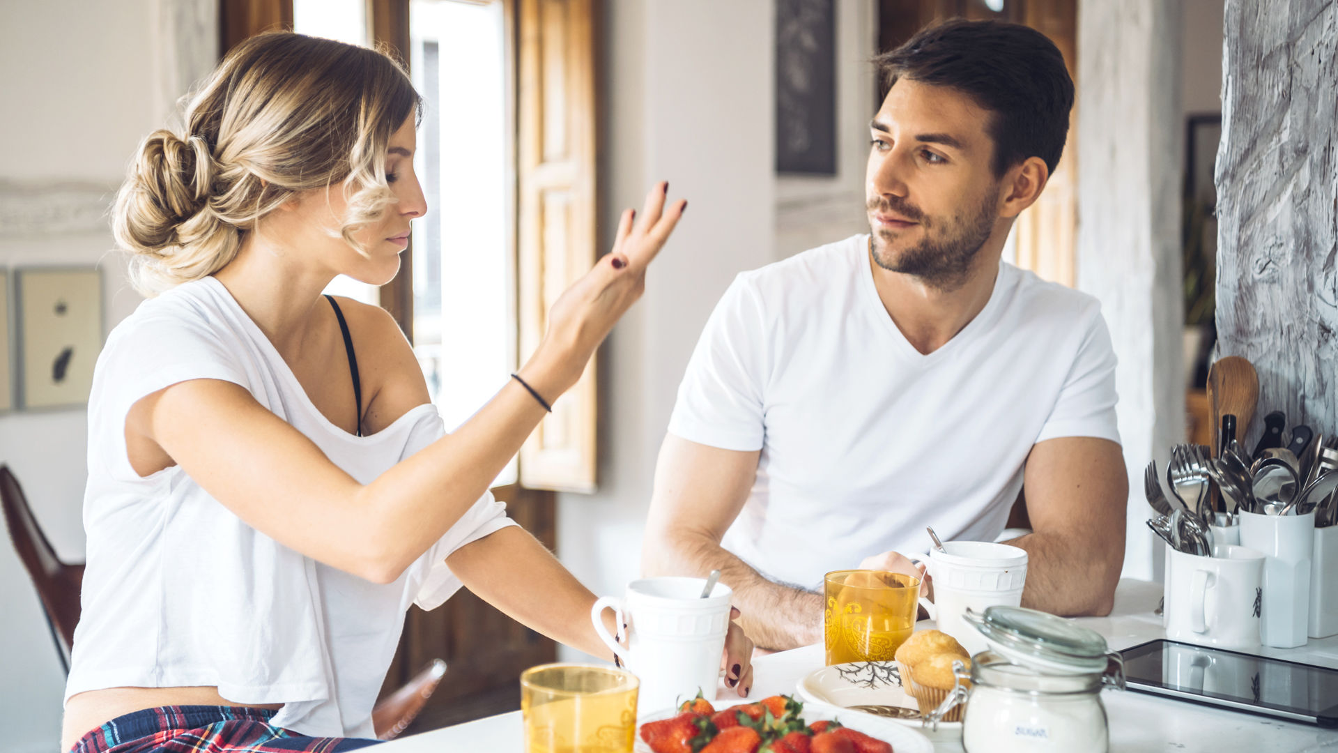 A woman's role is to challenge her man and make him emotionally stronger, so she feels safer