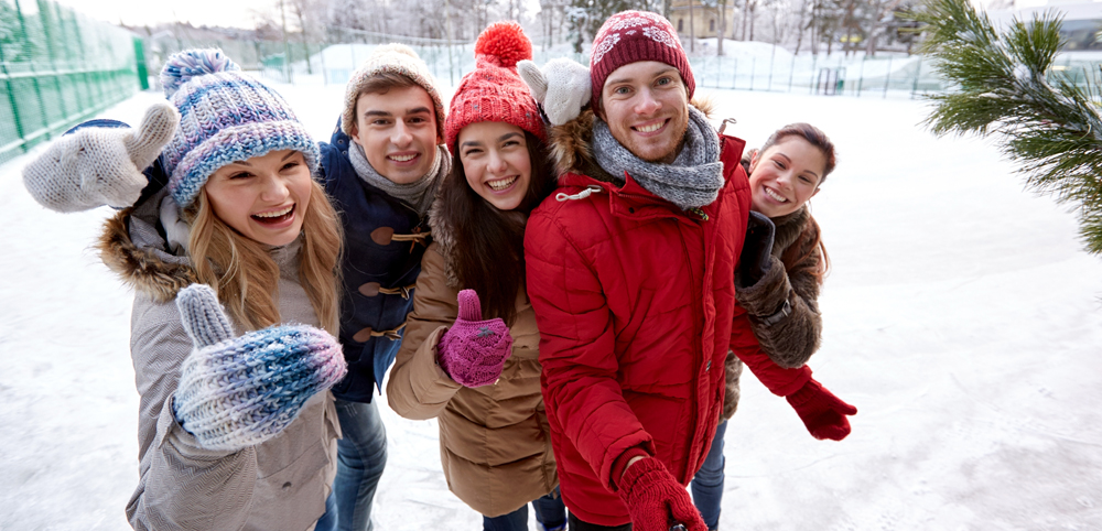 Do an outdoor activity with friends