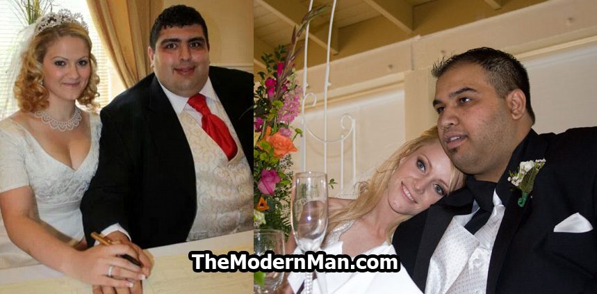 Fat men marrying beautiful women