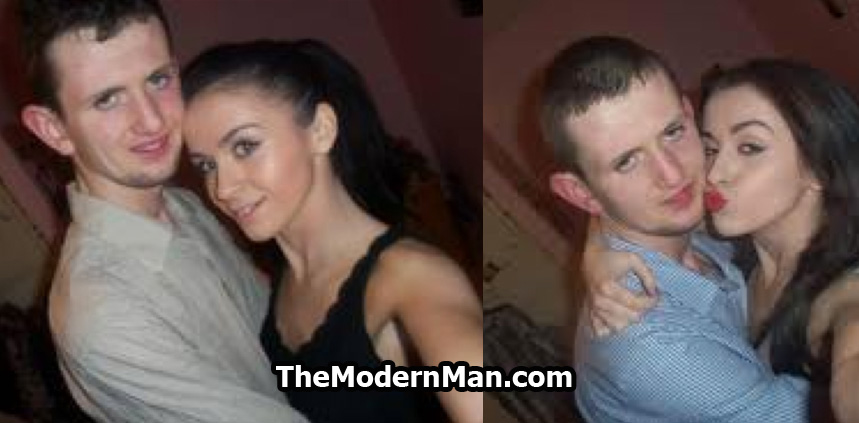 Guy with big ears with beautiful girlfriend