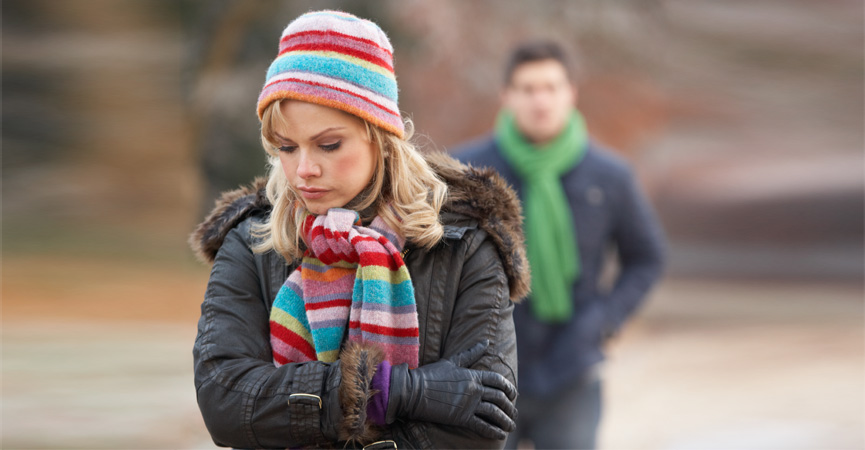 Have a positive attitude no matter how cold or distant she is being