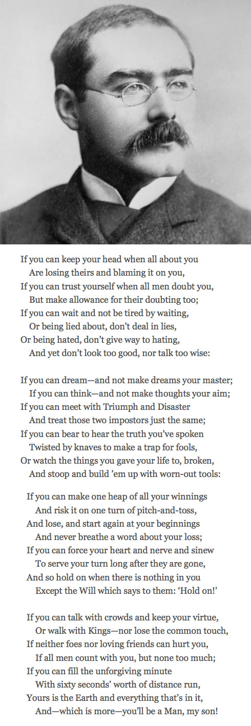 Kipling - If poem