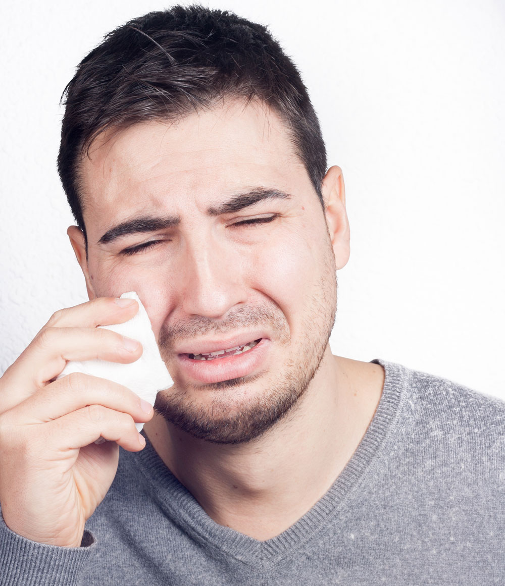 Why your tears turn him off