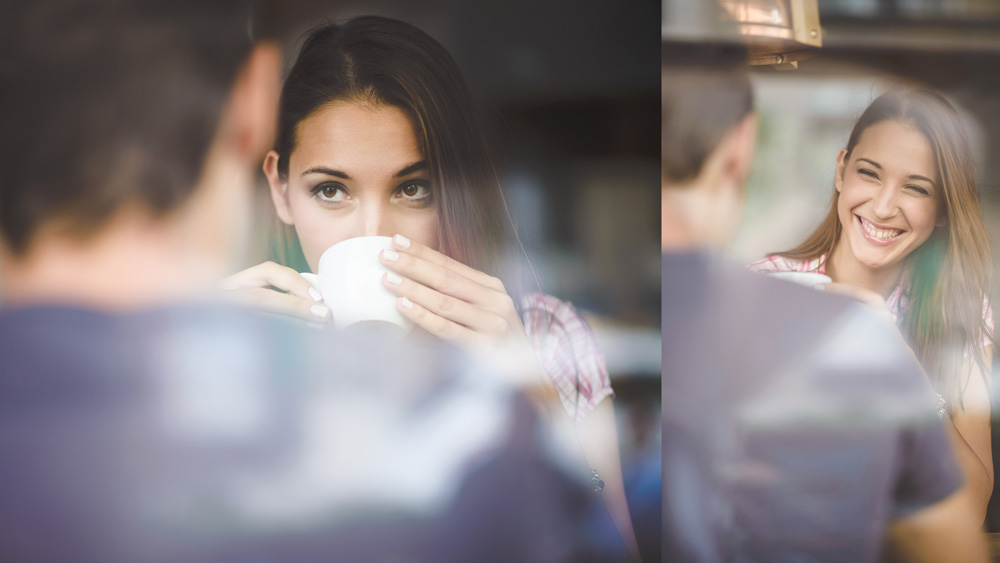 Incontro con un ex per il caffè