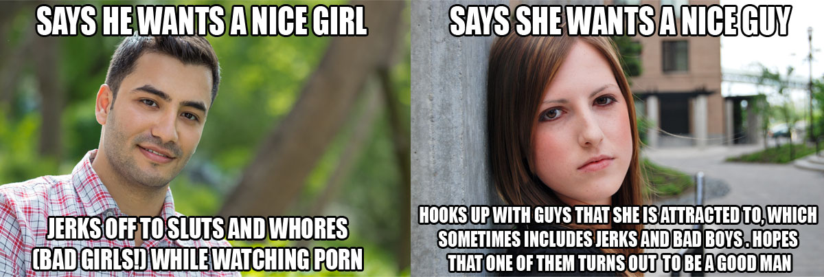 Nice guy vs. nice girl