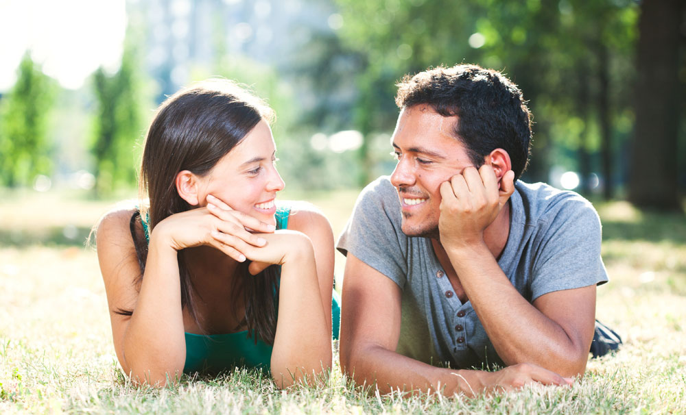 Pick up women at a park