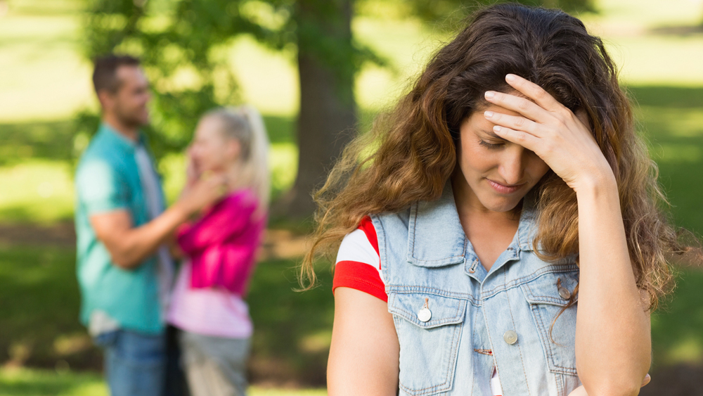 She worries that he will leave her for another woman