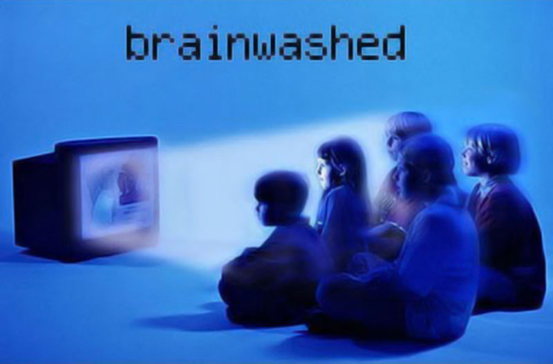 TV brainwashing children