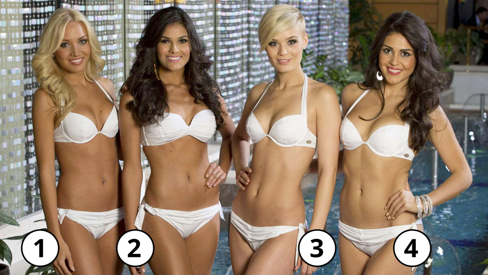 Which of these women is the most beautiful, in your opinion?